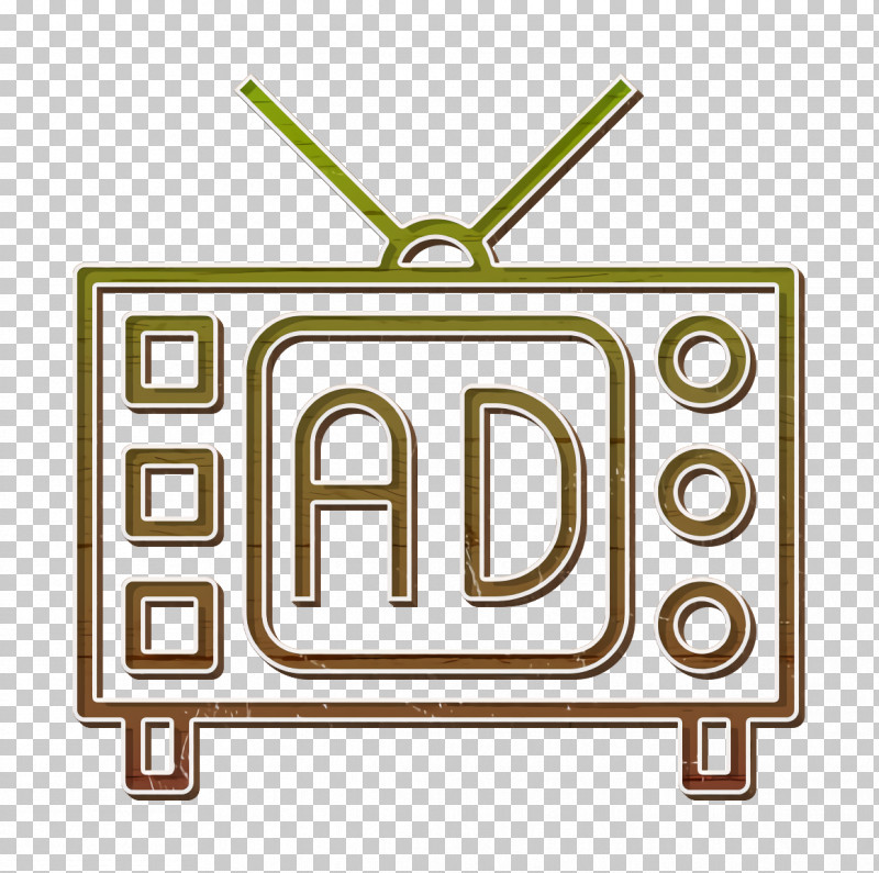 Tv Icon Advertising Icon Television Icon PNG, Clipart, Advertising Icon, Line, Logo, Rectangle, Symbol Free PNG Download