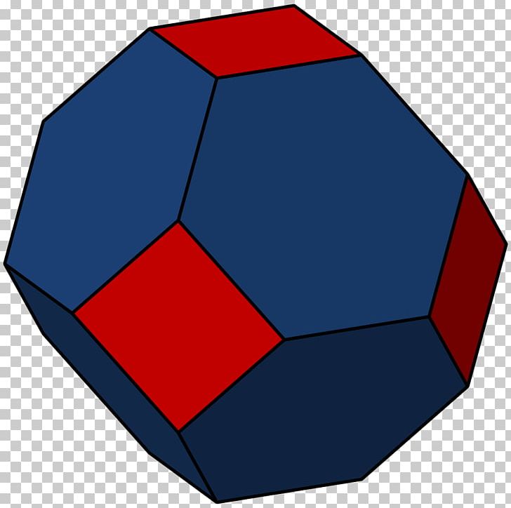 Truncated Octahedron Archimedean Solid Truncation Uniform Polyhedron PNG, Clipart, Angle, Archimedean Solid, Area, Ball, Blue Free PNG Download