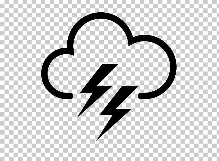 Computer Icons Lightning Cloud Symbol PNG, Clipart, Area, Black And White, Brand, Circle, Cloud Free PNG Download