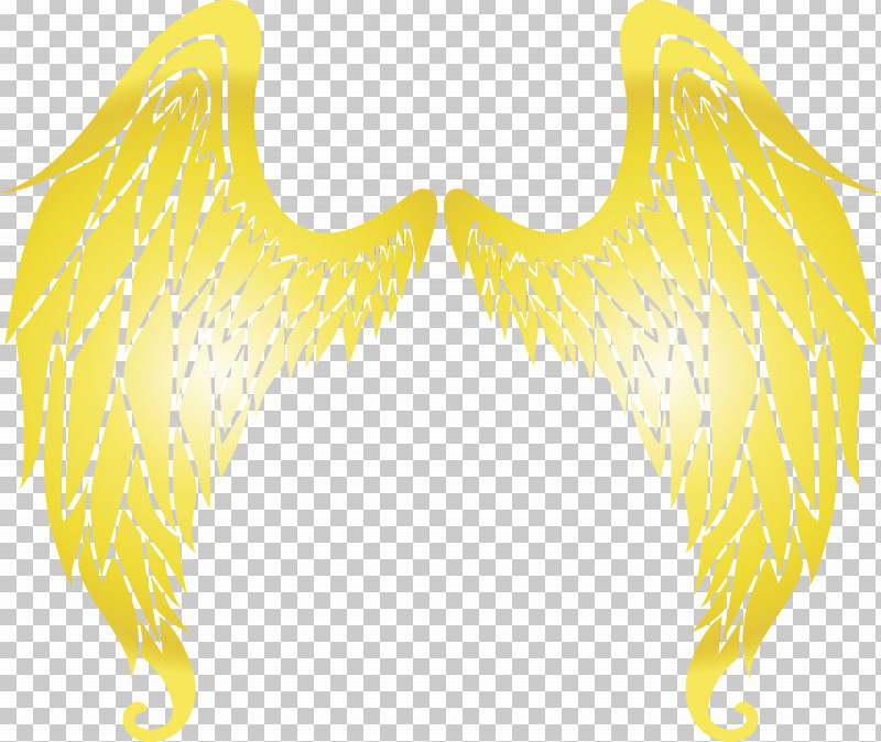 Wing Yellow Costume Accessory PNG, Clipart, Angle Wings, Bird Wings, Costume Accessory, Paint, Watercolor Free PNG Download