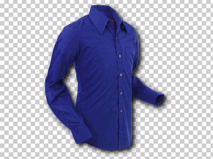 Dress Shirt T-shirt Blue Sleeve PNG, Clipart, Active Shirt, Blue, Button, Clothing, Cobalt Blue Free PNG Download