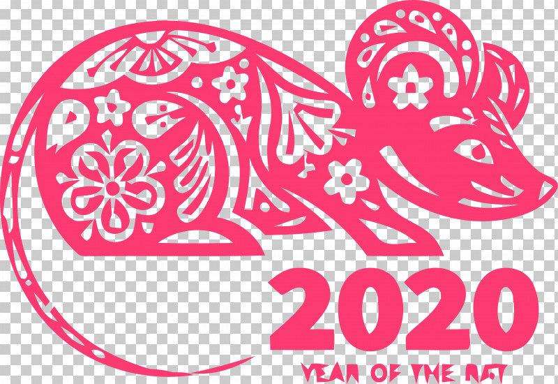 Happy New Year 2020 New Years 2020 2020 PNG, Clipart, 2020, Happy New Year 2020, Line Art, Magenta, New Years 2020 Free PNG Download
