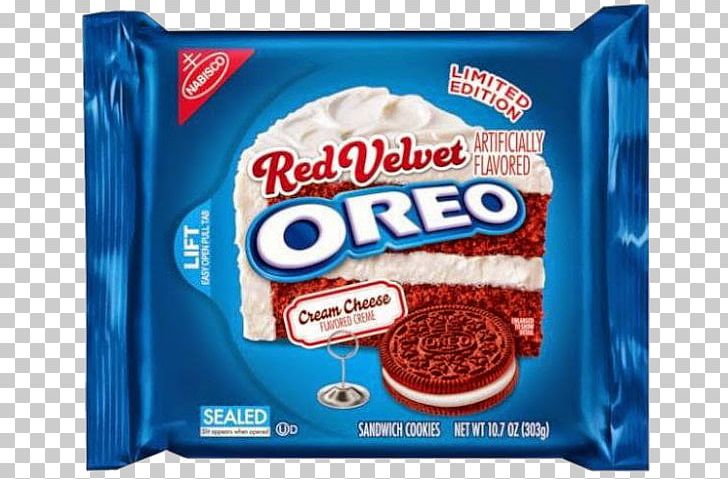 Red Velvet Cake Cream Oreo Biscuits Nabisco PNG, Clipart, Biscuits, Brand, Chocolate, Cream, Cream Cheese Free PNG Download