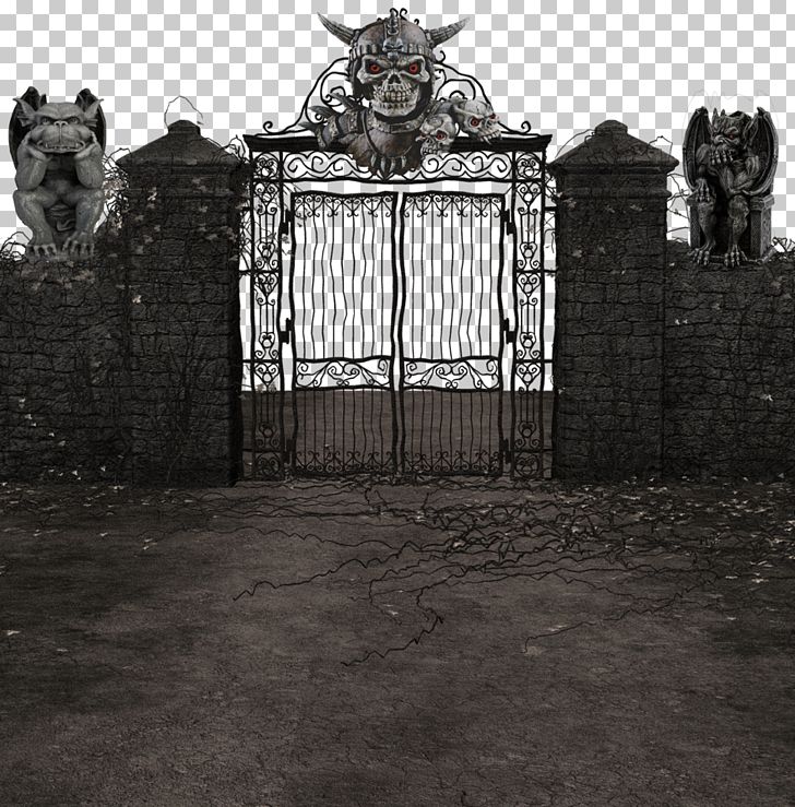 Gate PNG, Clipart, Arch, Architecture, Black And White, Cemetery Gates, Clipart Free PNG Download