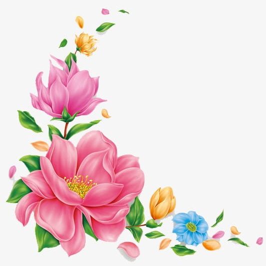 Hand-painted Pink Flower Pattern PNG, Clipart, Art, Beautiful, Beautiful Floral Patterns, Floral, Floral Art Free PNG Download
