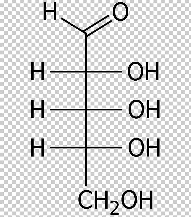 Carbohydrate Monosaccharide Fischer Projection Aldose Ribose PNG, Clipart, Aldose, Angle, Area, Black And White, Carbohydrate Free PNG Download