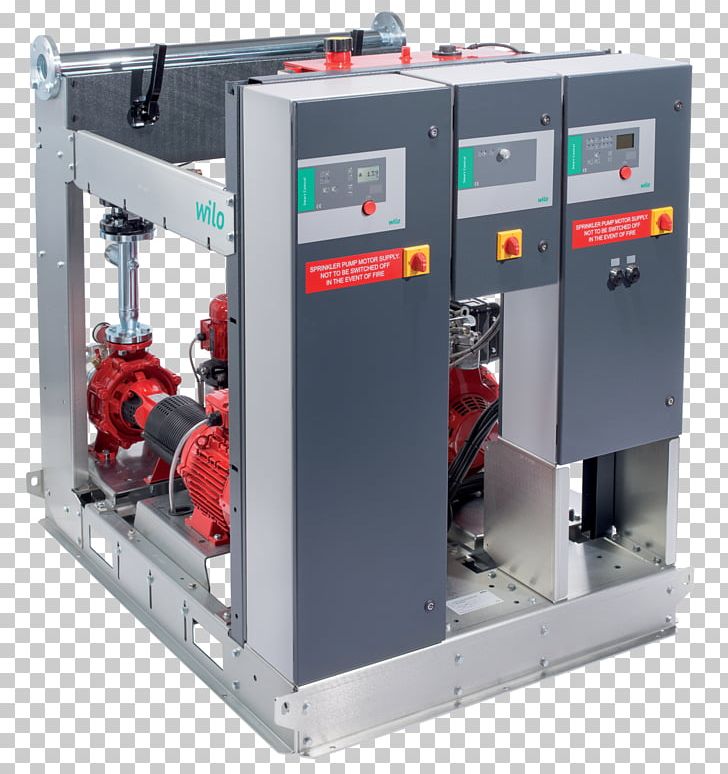 WILO Group Pumping Station Salmson Fire Sprinkler System PNG, Clipart, Firefighting, Fire Sprinkler System, Grundfos, Machine, Manufacturing Free PNG Download