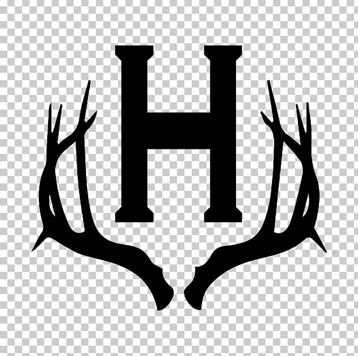 Logo Antler White Font PNG, Clipart, Antler, Black And White, Brand, Logo, Nature Free PNG Download