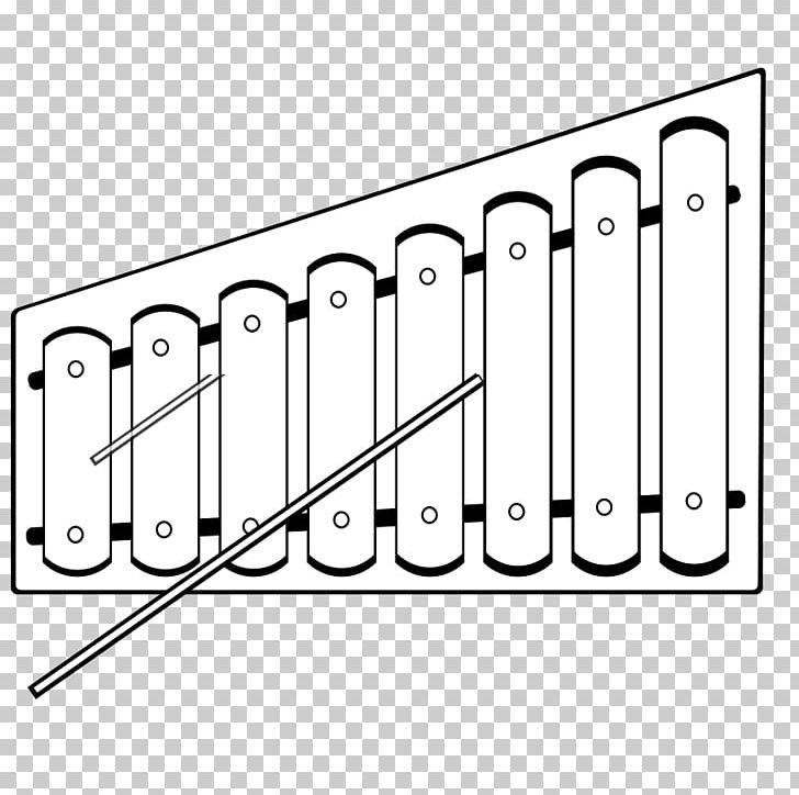 Xylophone Black And White Marimba Musical Instrument PNG, Clipart, Angle, Area, Black And White, Drawing, Free Content Free PNG Download