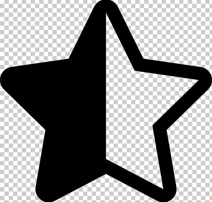 Open Graphics Computer Icons Star PNG, Clipart, Angle, Black, Black And White, Computer Icons, Download Free PNG Download