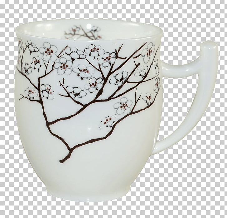 Tea Mug Coffee Cup Porcelain PNG, Clipart, Ceramic, Cerasus, Cherry, Cherry Blossom, Coffee Free PNG Download
