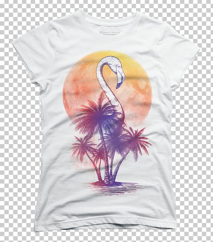T-shirt Design By Humans Bluza Sleeve LilyPichu PNG, Clipart, Bird, Bluza, Clothing, Design By Humans, Flamingo Free PNG Download