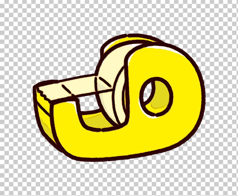 Yellow Line Line Art Symbol PNG, Clipart, Line, Line Art, Paint, School Supplies, Symbol Free PNG Download