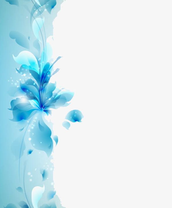 Blue Hand-painted Decorative Flower PNG, Clipart, Abstract, Backgrounds, Blue, Blue Clipart, Blue Flowers Free PNG Download