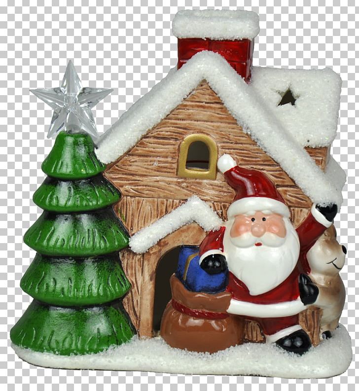 Christmas Ornament Santa Claus Christmas Decoration Ceramic PNG, Clipart, Candle, Casinha, Ceramic, Christmas, Christmas Decoration Free PNG Download