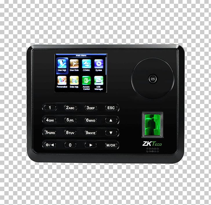 Zkteco Time And Attendance Biometrics Access Control Fingerprint PNG, Clipart, Access Control, Biometrics, Electronic Device, Electronic Lock, Electronics Free PNG Download