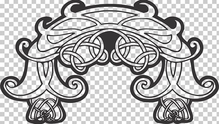 Ornament Art PNG, Clipart, Art, Art Nouveau, Artwork, Black And White, Celtic Free PNG Download