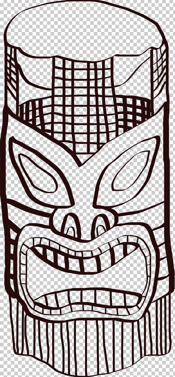 Tiki PNG, Clipart, Area, Art, Black And White, Computer Icons, Download Free PNG Download