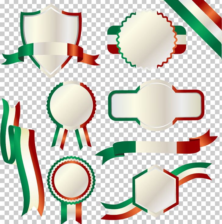 Flag Of Italy Italian Cuisine PNG, Clipart, American Flag, Banner, Circle, Colored Labels, Flag Free PNG Download