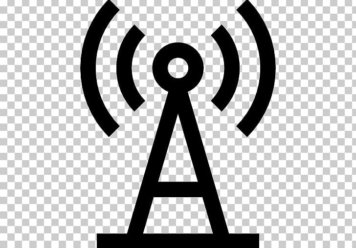 Telecommunications Tower Radio Computer Icons PNG, Clipart, Aerials, Area, Black And White, Brand, Broadcasting Free PNG Download