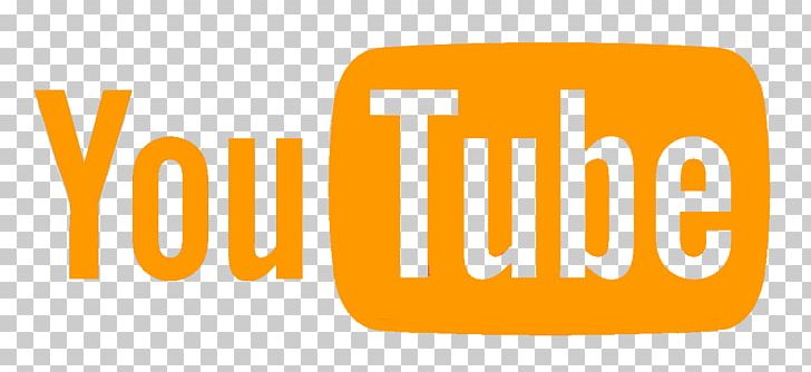 Youtube Logo Yellow Orange S A Gif Png Clipart Area Brand