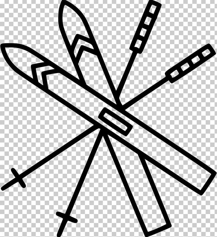 Skiing Winter Sport Computer Icons PNG, Clipart, Alpine Skiing, Angle, Black, Black And White, Computer Icons Free PNG Download