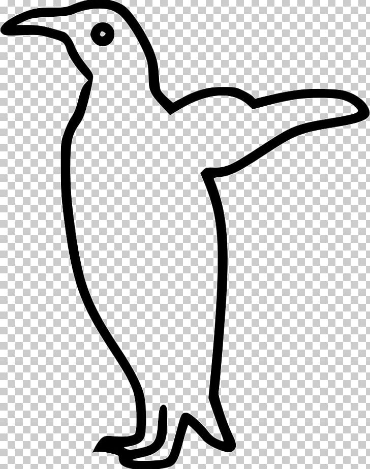 Penguin Line Art Silhouette Cartoon PNG, Clipart, Animals, Artwork, Beak, Bird, Black Free PNG Download