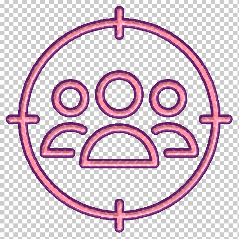 SEO And Online Marketing Elements Icon Target Icon PNG, Clipart, Circle, Pink, Seo And Online Marketing Elements Icon, Symbol, Target Icon Free PNG Download