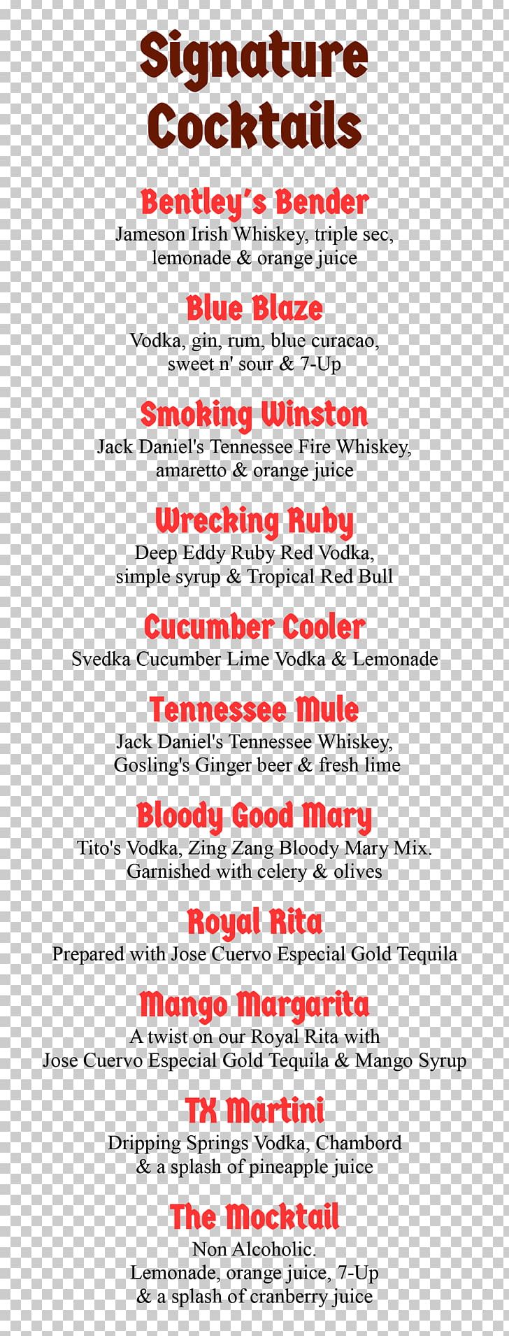 J.R. Bentley’s Drink Restaurant Menu Happy Hour PNG, Clipart, Area, Arlington, Bentley, Cocktail, Drink Free PNG Download