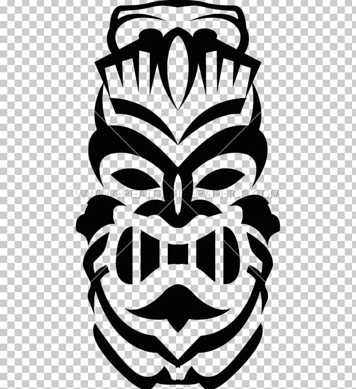 Tiki Culture Tiki Bar PNG, Clipart, Art, Black And White, Drawing, Facial Hair, Fictional Character Free PNG Download