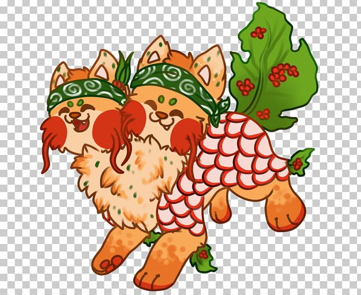 Drawing Christmas Tree Sushi Salmon Art PNG, Clipart, Animal, Art, Chibi, Christmas, Christmas Decoration Free PNG Download