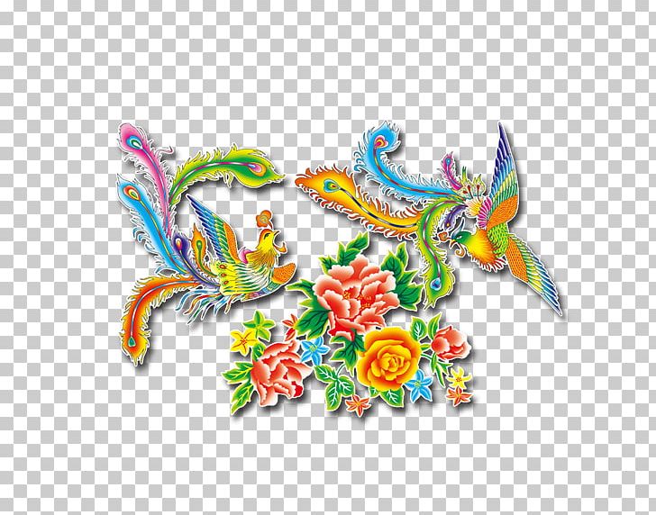 Illustration PNG, Clipart, Art, Download, Dragon And Phoenix, Dragon Phoenix, Fantasy Free PNG Download