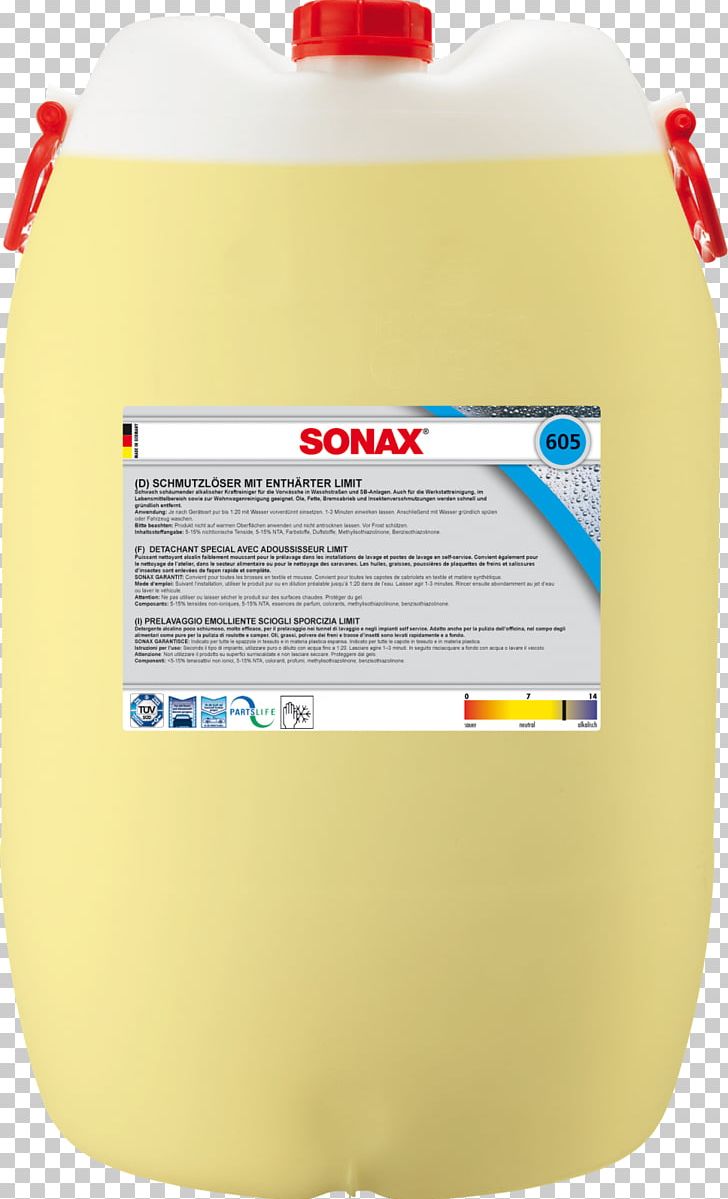 Sonax Car Liter Wax Cleaning PNG, Clipart, Autokosmetika, Car, Car Wash, Cleaning, Detergent Free PNG Download