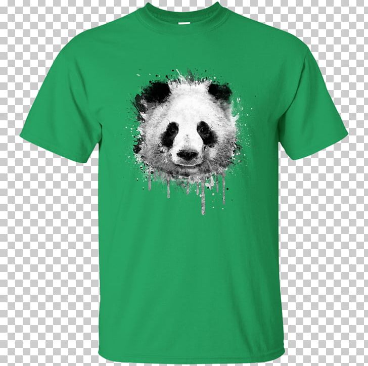 T-shirt Watercolor Painting Giant Panda Art PNG, Clipart, Abstract Art, Art, Clothing, Color, Drawing Free PNG Download