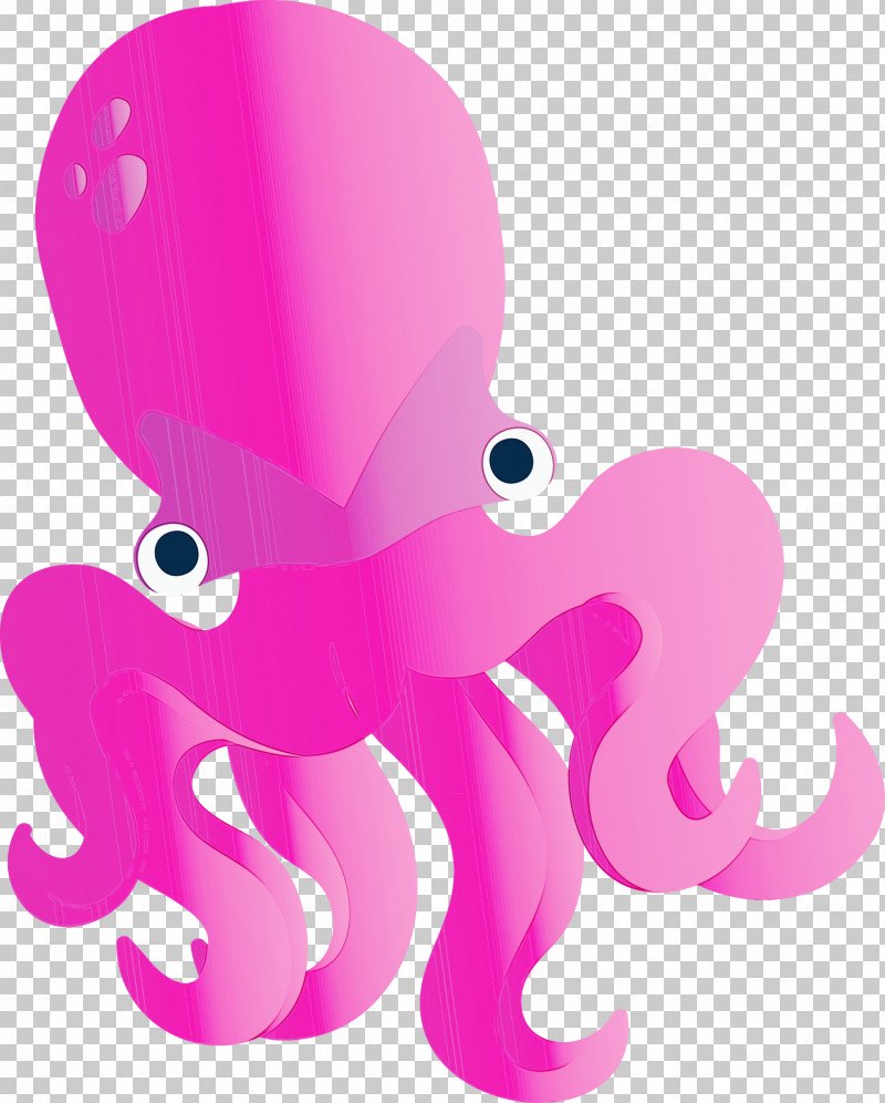 Octopus Pink Giant Pacific Octopus Cartoon Magenta PNG, Clipart, Animal Figure, Cartoon, Giant Pacific Octopus, Magenta, Material Property Free PNG Download