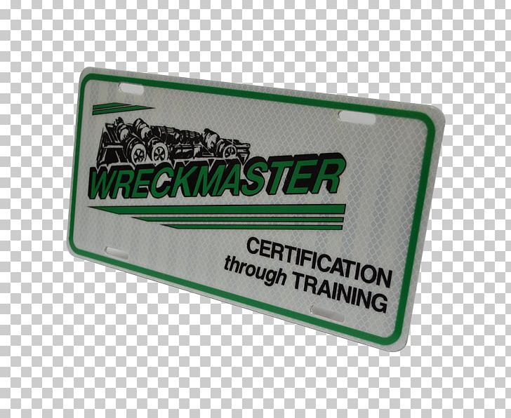 Vehicle License Plates Car WreckMaster Inc Tow Truck PNG, Clipart, Brand, Car, Green, Label, Rectangle Free PNG Download