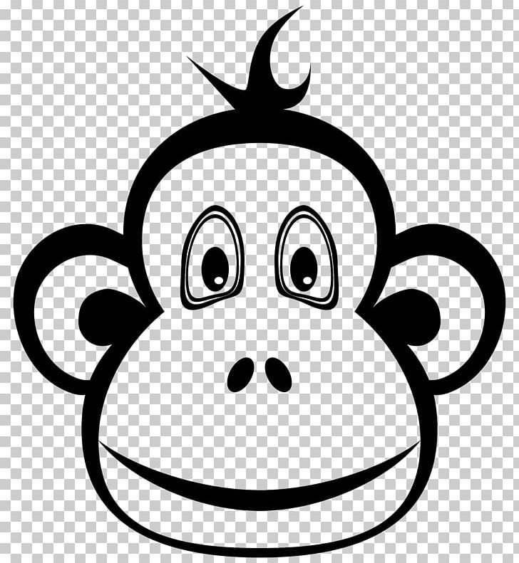 Ape Monkey Chimpanzee PNG, Clipart, Animals, Ape, Artwork, Black And White, Blackandwhite Colobus Free PNG Download