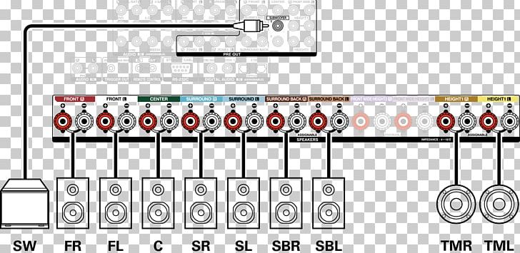 Wiring Diagram Loudspeaker Surround Sound Electrical Wires & Cable PNG, Clipart, 51 Surround Sound, Angle, Electrical Switches, Electrical Wires Cable, Electronic Circuit Free PNG Download