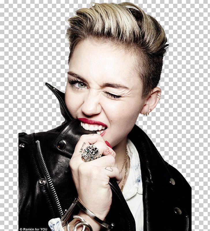 Miley Cyrus Hannah Montana Magazine Bangerz PNG, Clipart, Audio, Bangerz, Brown Hair, Chin, Eyebrow Free PNG Download
