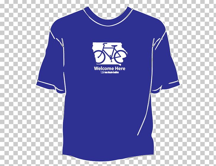 T-shirt Iowa Bicycle Coalition Cycling Advocacy PNG, Clipart, Active Shirt, Bicycle, Blue, Brand, Clothing Free PNG Download