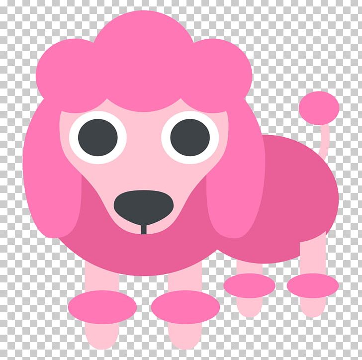 Poodle Emoji Emoticon Symbol PNG, Clipart, Carnivoran, Cartoon, Computer Icons, Dog, Dog Breed Free PNG Download