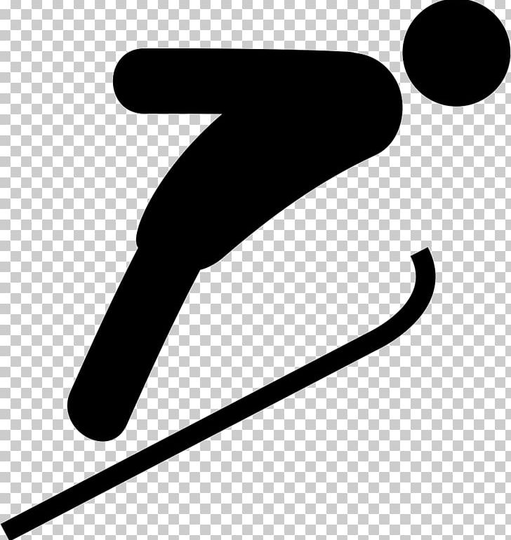 Skiing Ski Poles Winter Sport PNG, Clipart, Artwork, Black, Black And White, Computer Icons, Encapsulated Postscript Free PNG Download