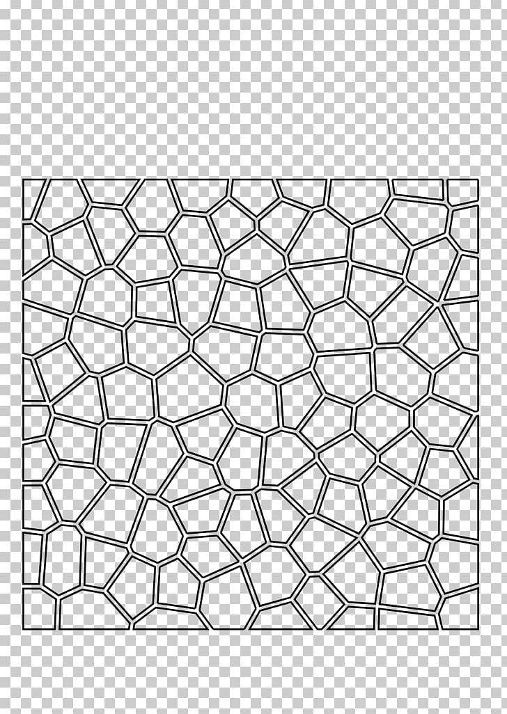 Voronoi Diagram Mathematics Two-dimensional Space Pattern PNG, Clipart, Angle, Area, Black And White, Circle, Fibonacci Number Free PNG Download