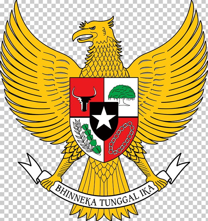 National Emblem Of Indonesia Garuda  Logo PNG Clipart 