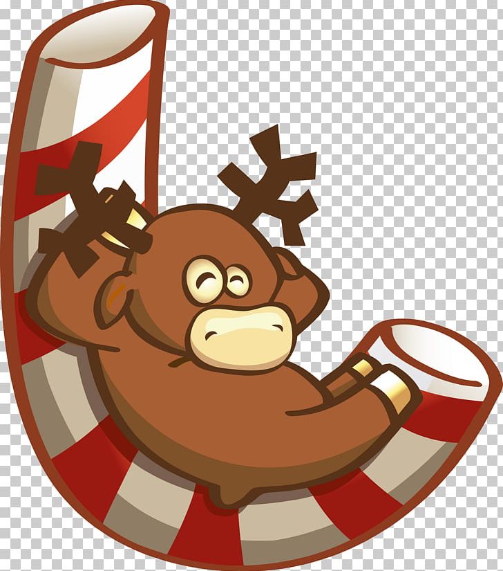 Santa Claus Christmas Moose Reindeer PNG, Clipart, Antler, Christmas, Christmas Lights, Christmas Music, Christmas Ornament Free PNG Download