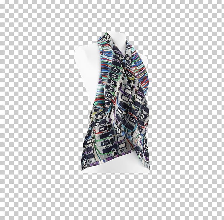 Chanel Scarf Tweed Pareo Blue PNG, Clipart, Blue, Brands, Cap, Chanel, Cotton Free PNG Download