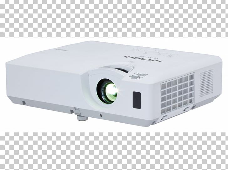 Multimedia Projectors 3200 ANSI Lumens XGA 3LCD Technology Meeting Room 3.0Kg Hitachi CP-CX251N Hardware/Electronic LCD Projector PNG, Clipart, 3lcd, Electronic Device, Electronics Accessory, Hitachi, Lcd Projector Free PNG Download