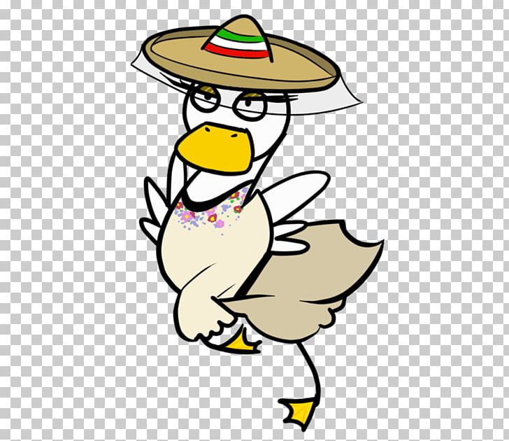 Speedy Gonzales Mexican Cuisine Duck Mallard PNG, Clipart, Anatidae, Art, Artwork, Beak, Bird Free PNG Download
