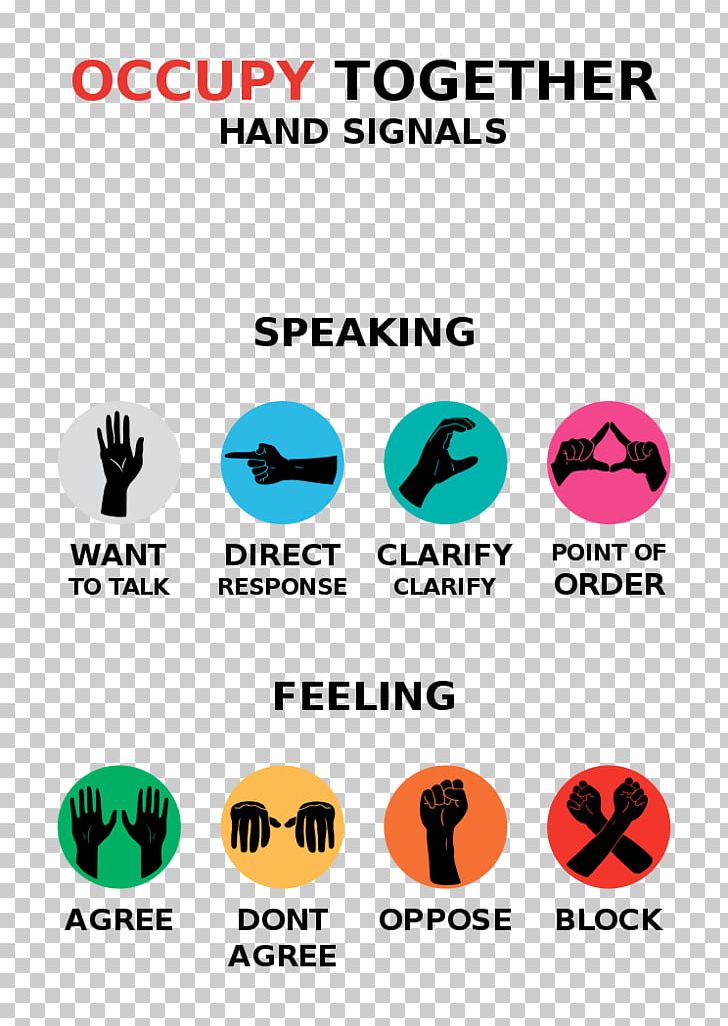 Occupy Wall Street Occupy Movement Hand Signals General Assembly PNG, Clipart, Adbusters, Area, Brand, Communication, Gang Free PNG Download