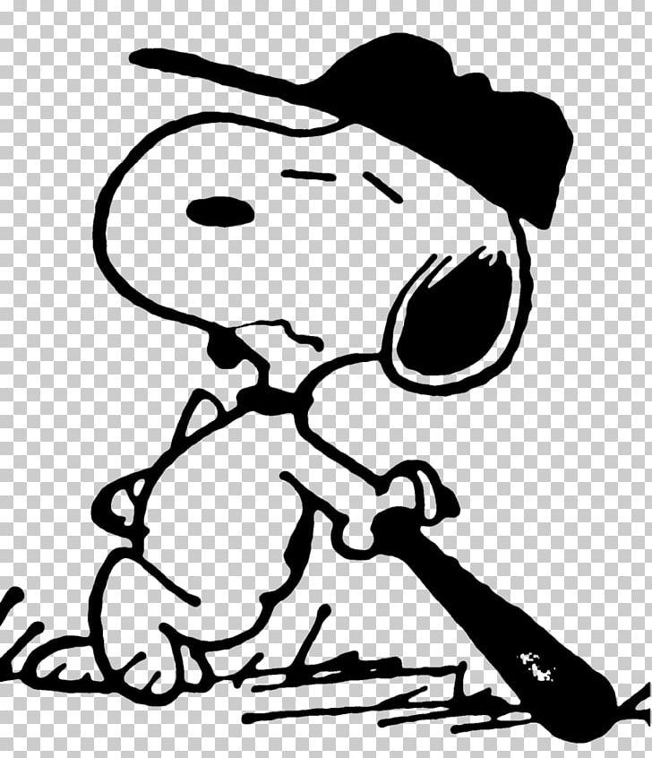 Snoopy Woodstock Baseball Charlie Brown Peanuts PNG, Clipart, Area, Art, Artwork, Baseball Glove, Black Free PNG Download